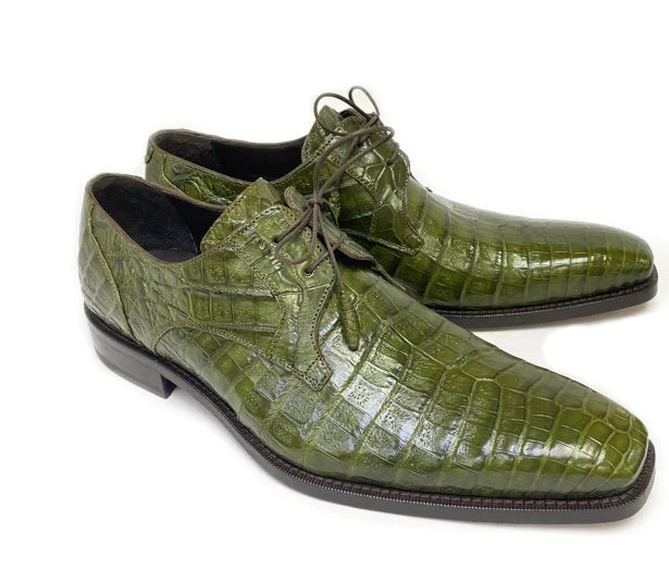 Anderson Crocodile Oxford Olive - 6