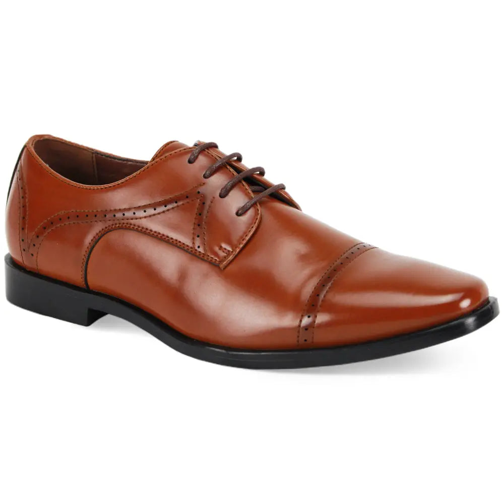 Antonio Cerrelli 7000 Wide Lace-Up Dress Shoes - 6.5 Standard / D / Medium