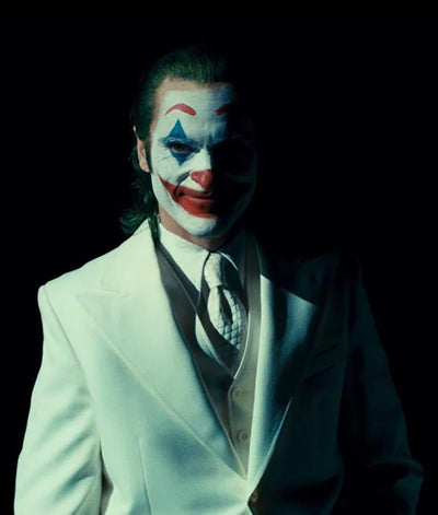 Arthur Fleck Joker 2 Folie a Deux White Suit Jacket
