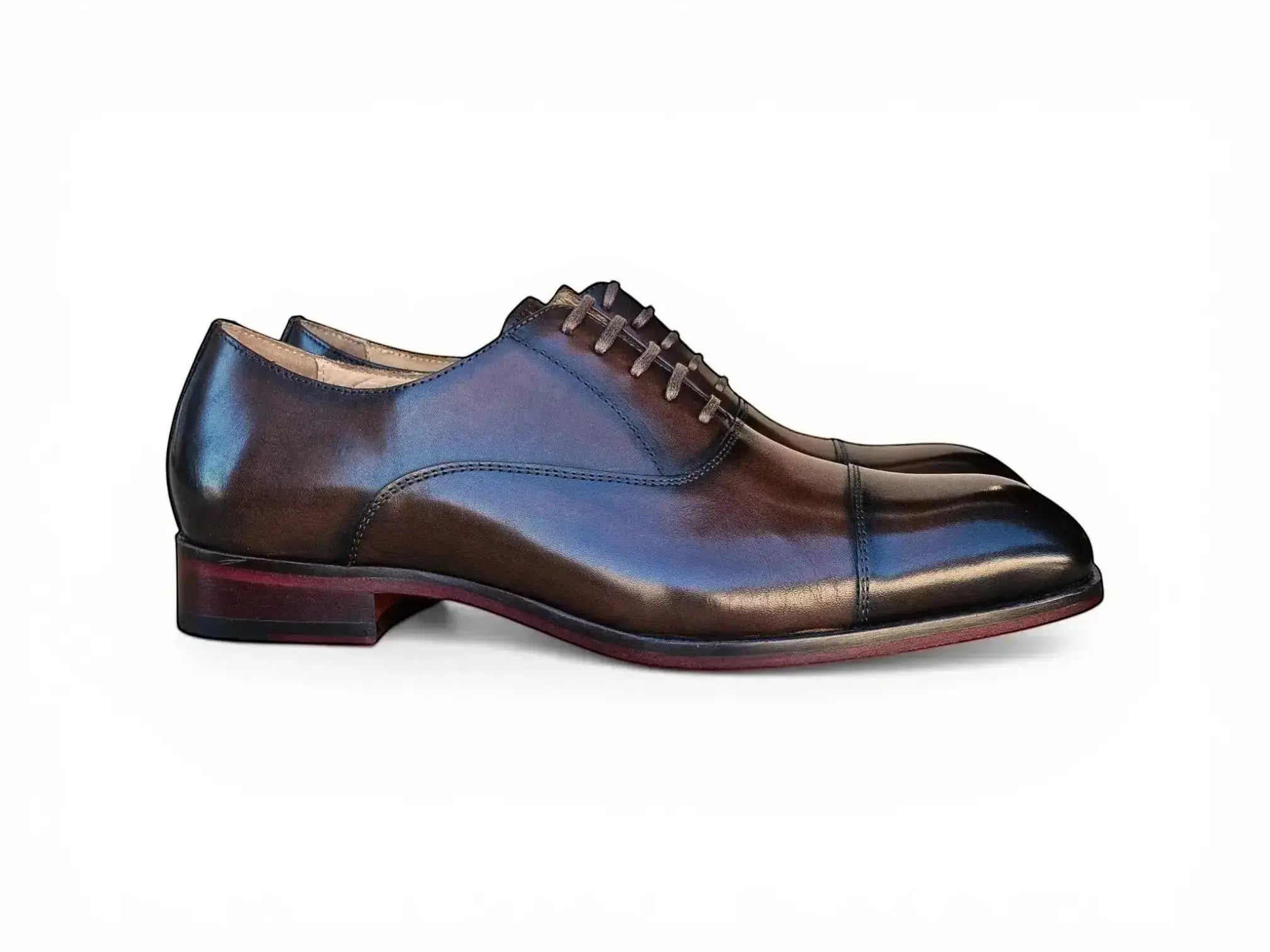 Carrucci Avon Cap Toe Oxford in Leather Sole - 7.5