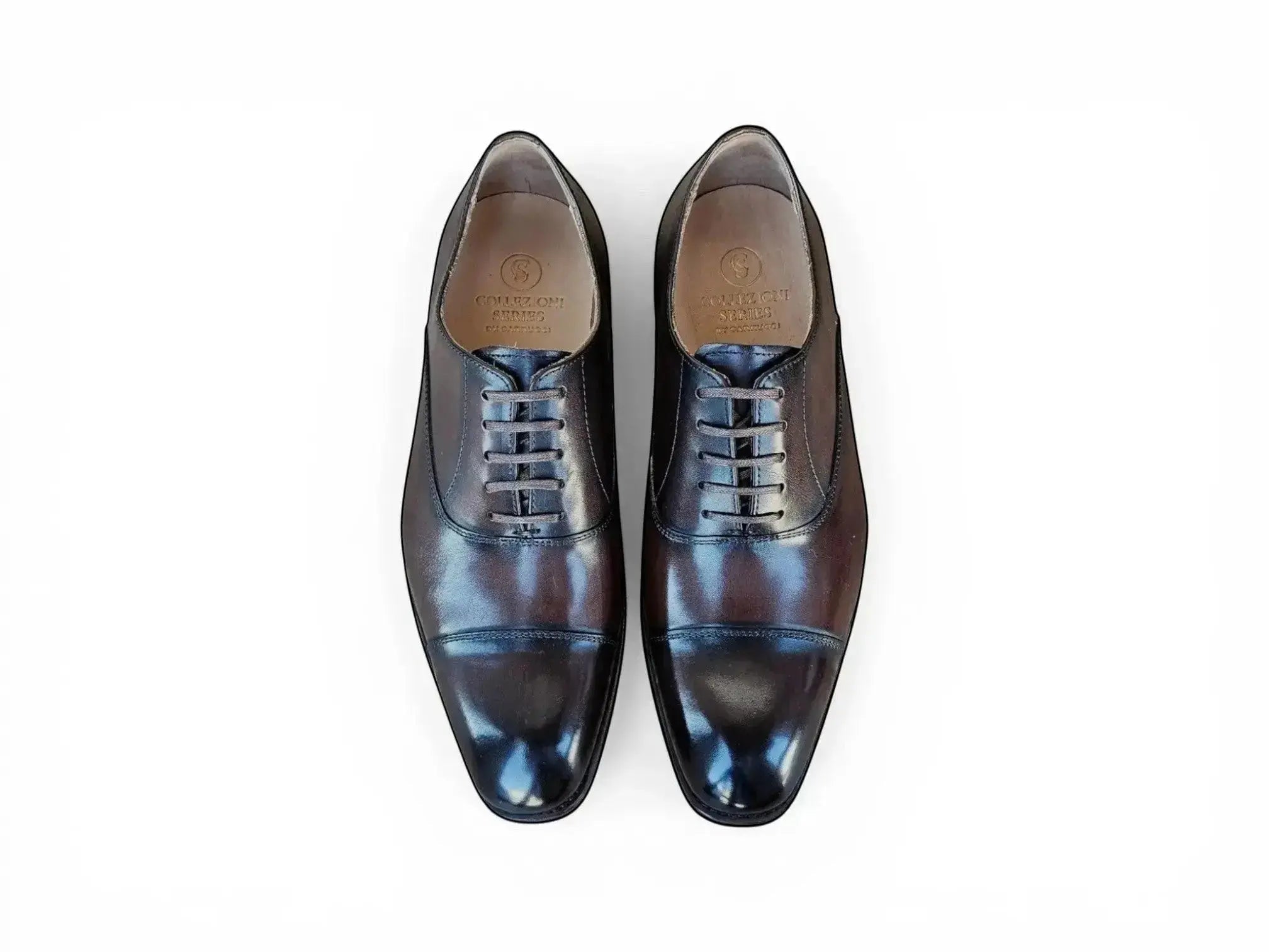 Carrucci Avon Cap Toe Oxford in Leather Sole - 7.5