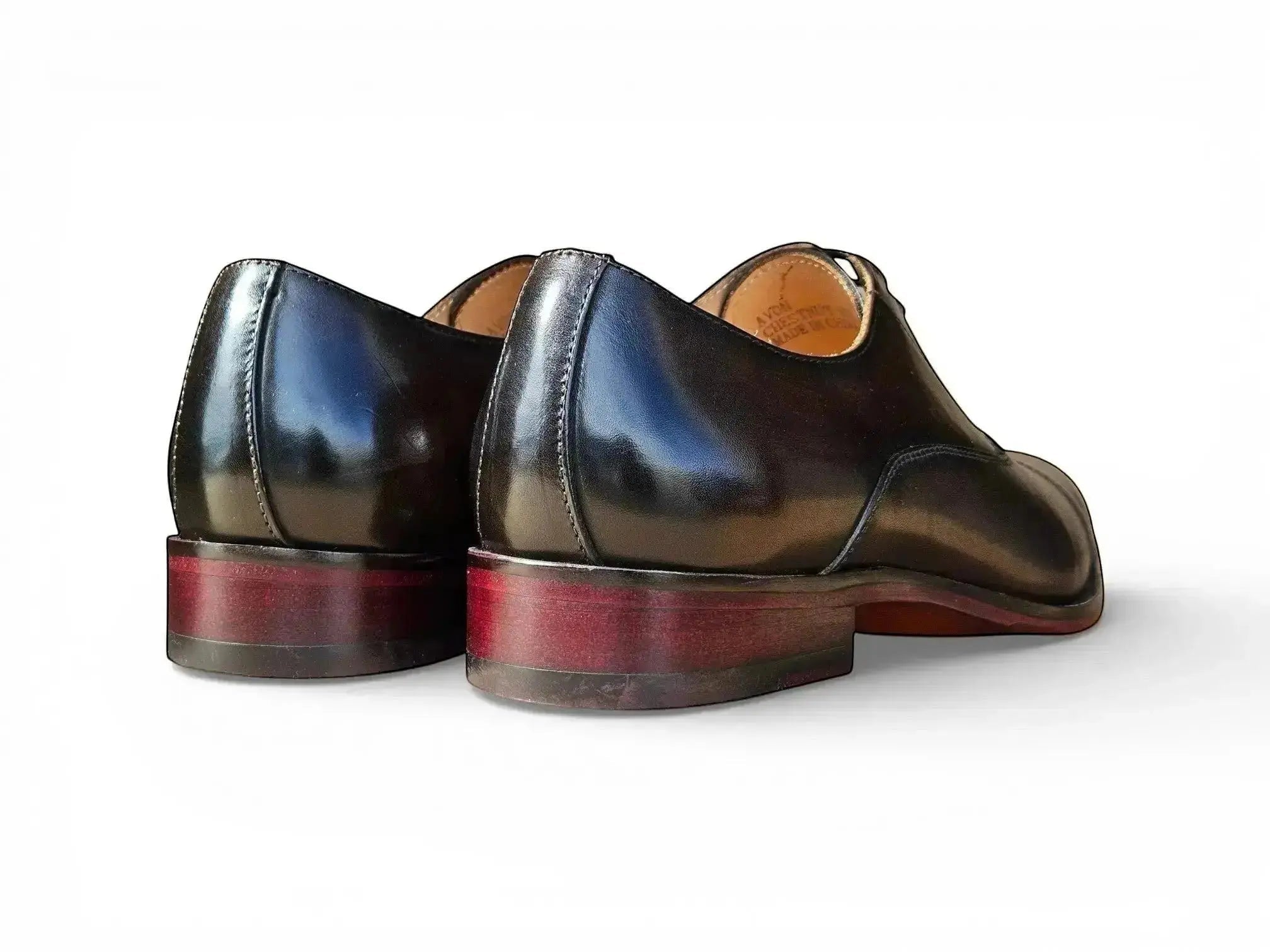 Carrucci Avon Cap Toe Oxford in Leather Sole - 7.5