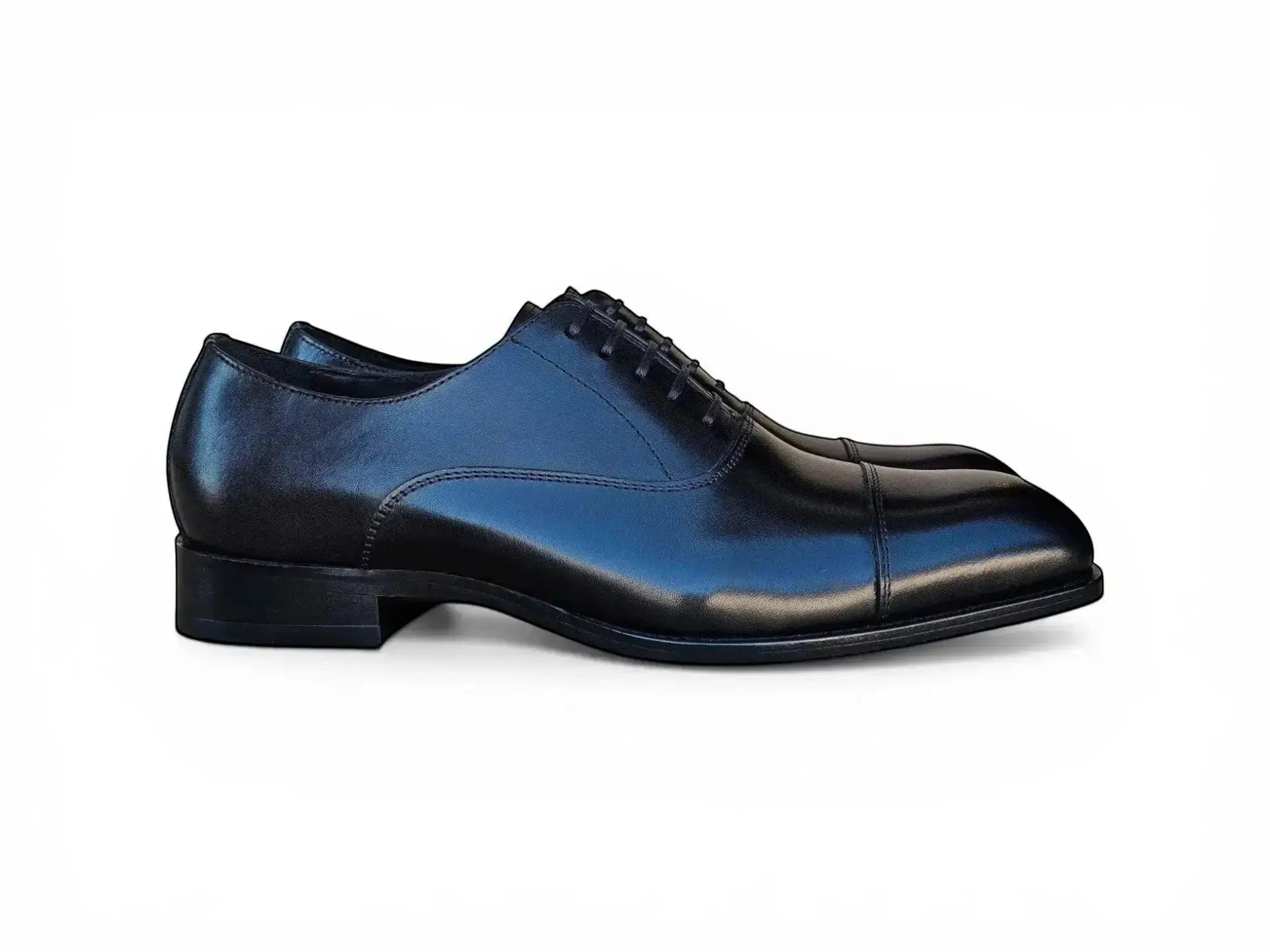 Carrucci Avon Cap Toe Oxford in Leather Sole - 7.5