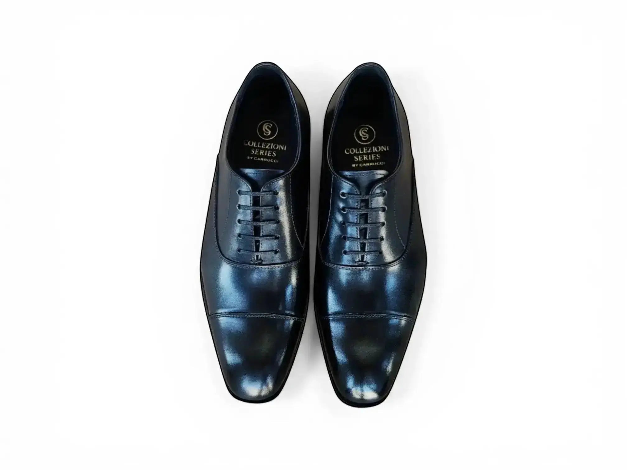 Carrucci Avon Cap Toe Oxford in Leather Sole - 7.5