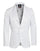 Men’s White Western Blazer – Slim Fit Shiny Finish Casual & Formal Party Jacket