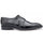 Belvedere Batta Black Genuine Crocodile Dress Shoe