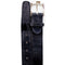 Mens Belvedere Ostrich Leg Dress Belt in Navy
