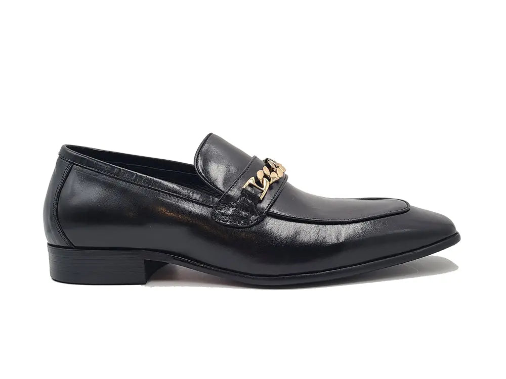 Beveled Squared Toe Loafer - 7.5