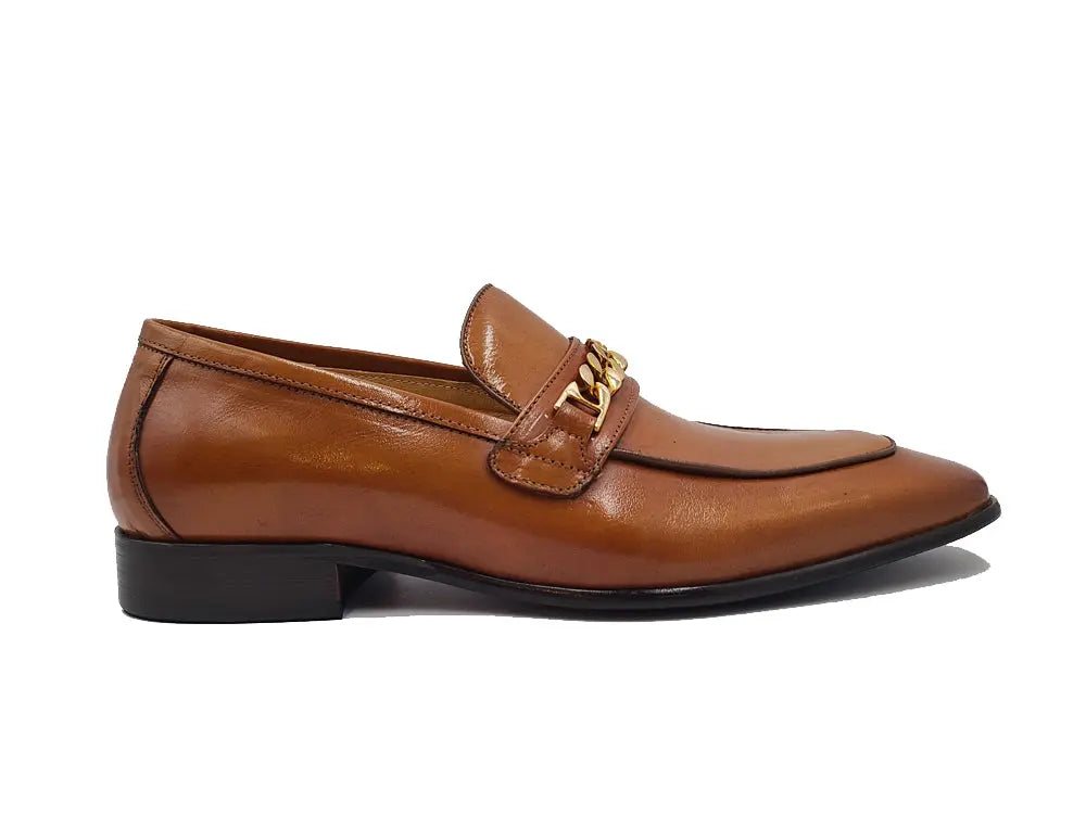 Beveled Squared Toe Loafer - 7.5