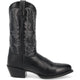 Laredo Birchwood Black Leather Round Toe Boots for Men