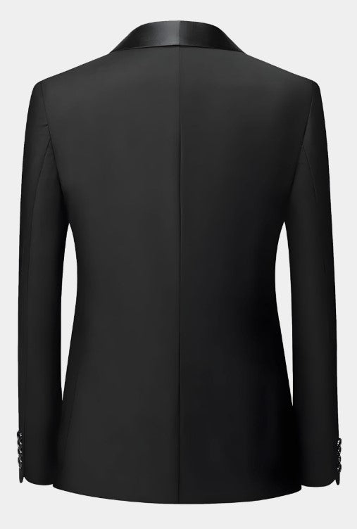 Classic Black Tuxedo – 3 Piece - 34 Short or Extra Small