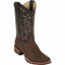 Los Altos Boots - Mens Dress Cowboy Boot - Low Priced  Brown Square Toe Western Boots- in Brown