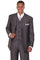Cheap Priced Suit - Mens 3 Button Vested Shiny Sharkskin Narrow Pinstripe Black Suit