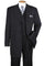 Cheap priced Suit - Mens Double Button Vested Fashion Zoot Black Suit
