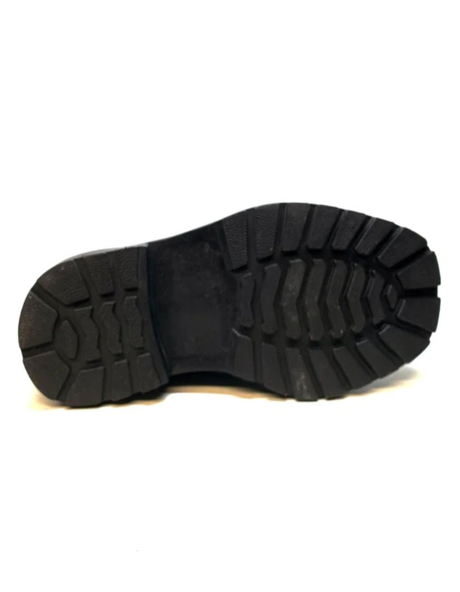 Los Altos Black All-Over Crocodile Belly Lace Up Ankle Boots - 8