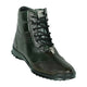 Los Altos Genuine Ostrich Leg Olive Casual Ankle Boot