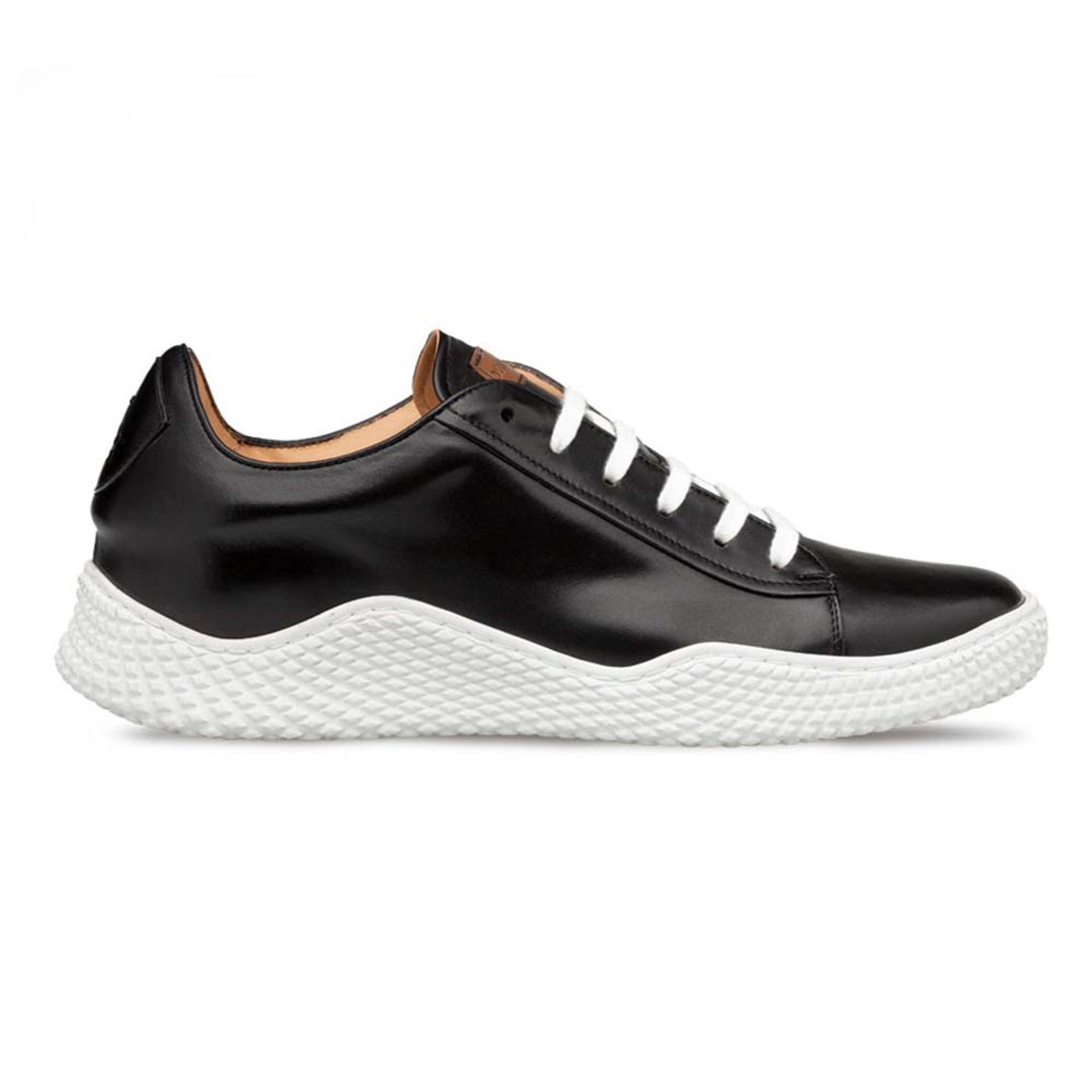 Men’s Black Leather Sneakers By Mezlan Made In Spain Brand - 8