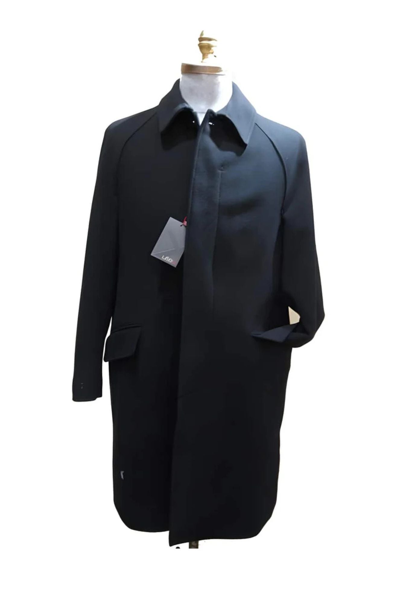 38 inch three button coat center-vent Ankle length Dress men's Overcoat - Coat Size 38