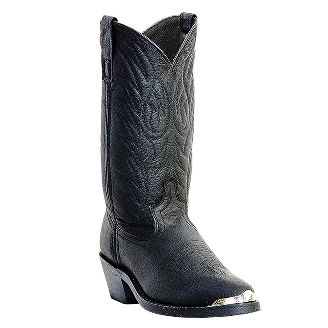 Laredo East Bound Black Pig Skin Leather Boots - 8D