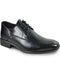 Mens Pointed Plain Toe Oxford Dress Black Shoe