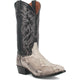 Dan Post Men’s Manning Black and Natural Python 13” Round Toe Leather Boot