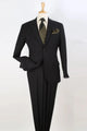 Cheap Priced Suit  -  Mens Two Button Modern Fit Two Piece Black Suit