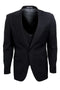 Cheap priced Suit - Men's Vested One Button Peak Lapel Stacy Adams Black Suit