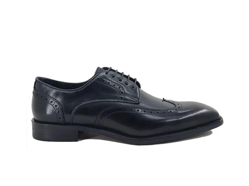Carrucci Blucher Style Wingtip Derby - 9