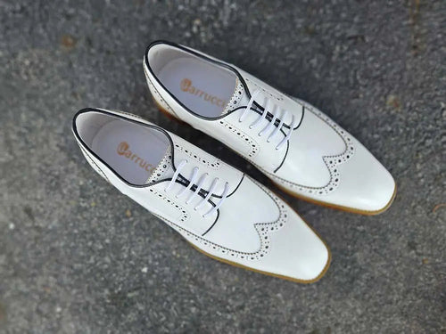 Carrucci Blucher Style Wingtip Derby