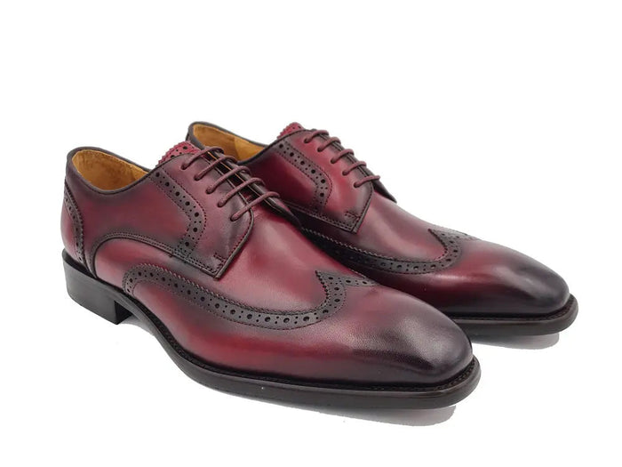 Carrucci Blucher Style Wingtip Derby