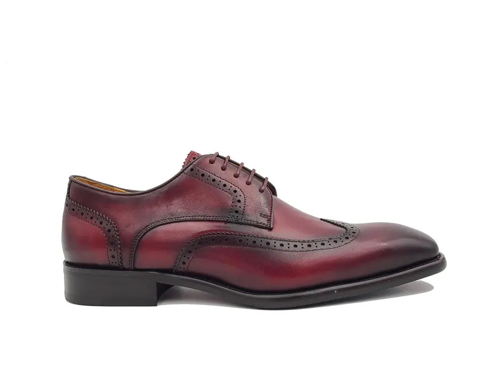 Carrucci Blucher Style Wingtip Derby - 9