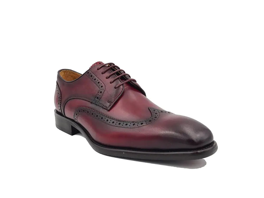 Carrucci Blucher Style Wingtip Derby - 9