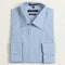 Medium Blue Convertible Cuff Big & Tall Shirt 18 19 20 21 22 Inch Neck Men's Dress Shirt