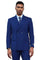 Cheap Priced Suit - Men's Designer Stacy Adams Classic Double Breasted Blue Suit