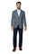 Blue Modern Fit Wool Two Button Sport Coat