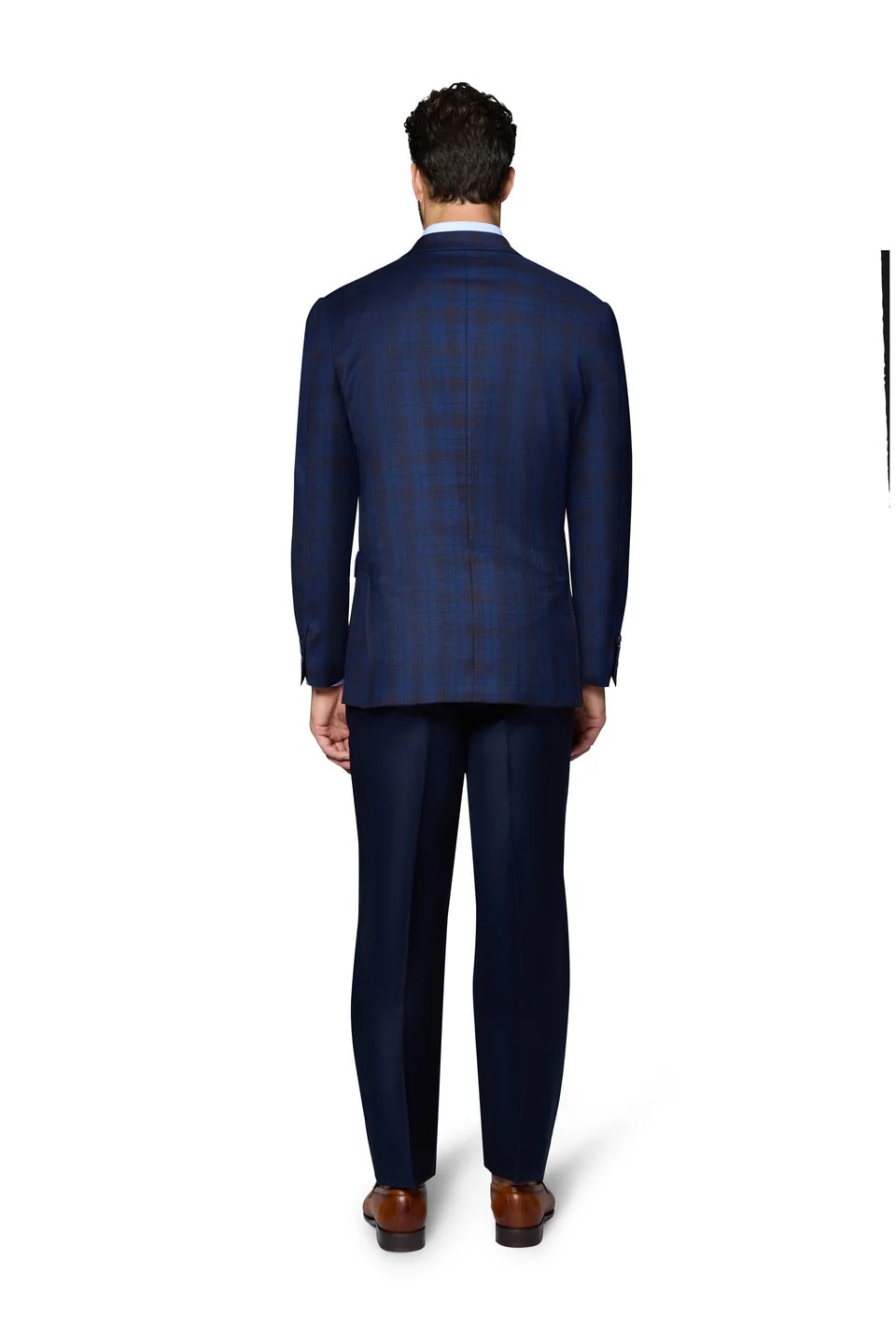 Blue Wool Modern Fit Sport Coat