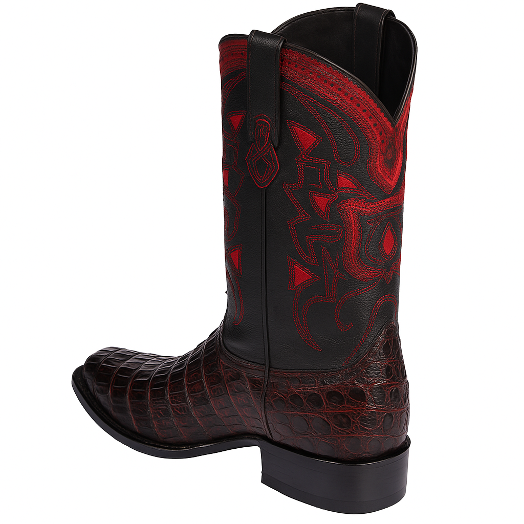 Botas de Cocodrilo Caiman Cola Horma Europea-New Designer Collection - 6