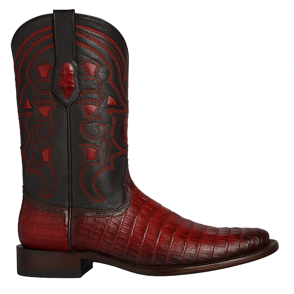 Botas de Cocodrilo Caiman Cola Horma Europea-New Designer Collection - 6