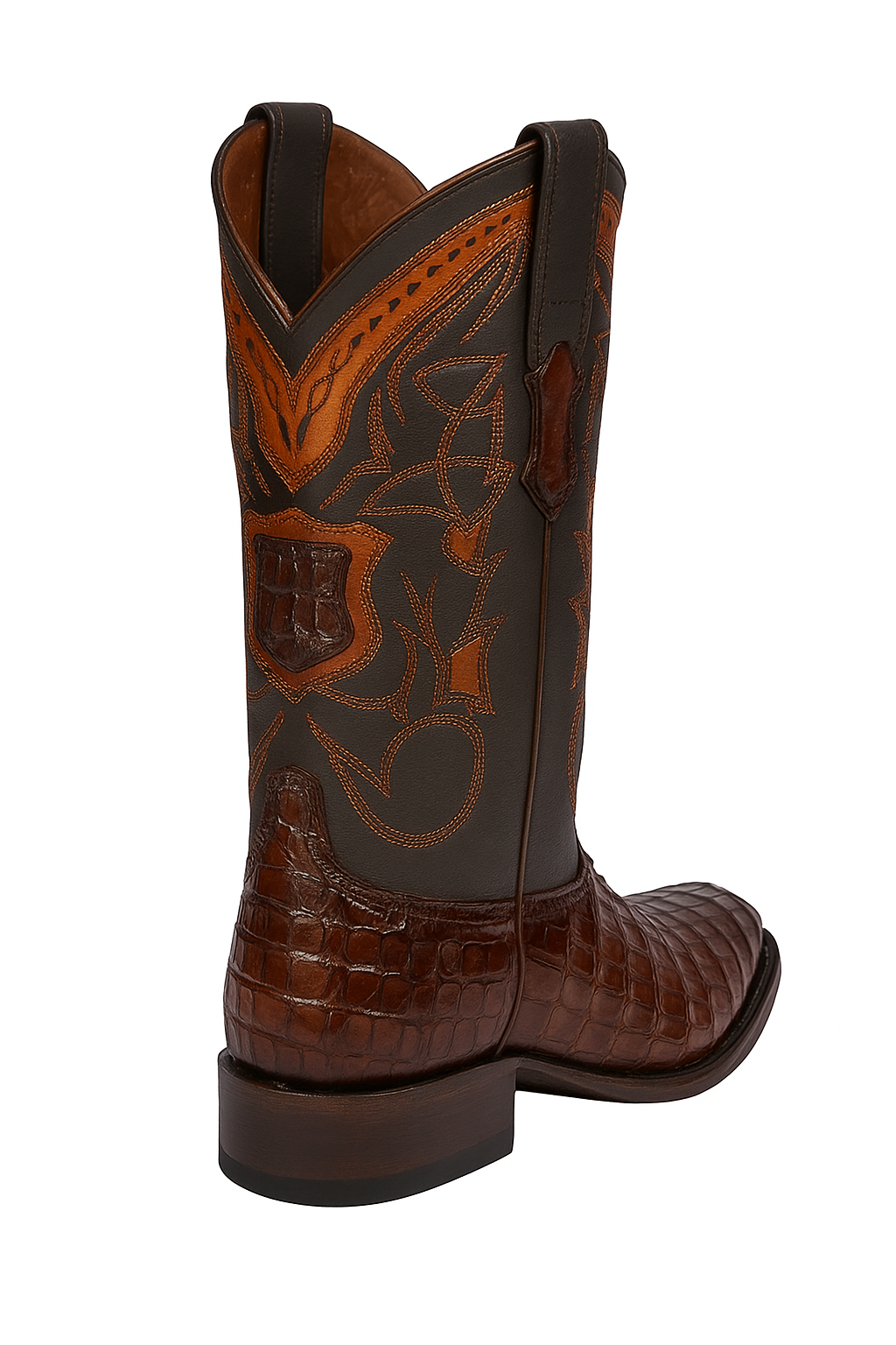 Botas de Cocodrilo Caiman Cola Horma Europea-New Designer Collection - 6