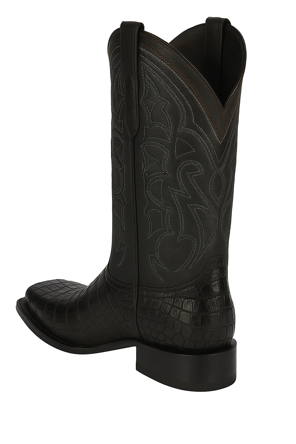 Botas de Cocodrilo Caiman Cola Horma Europea-New Designer Collection - 6