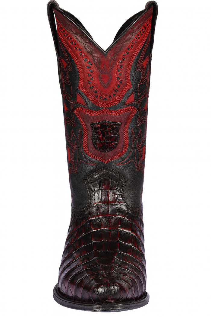 Botas de Cocodrilo Caiman Cola Horma Europea-New Designer Collection