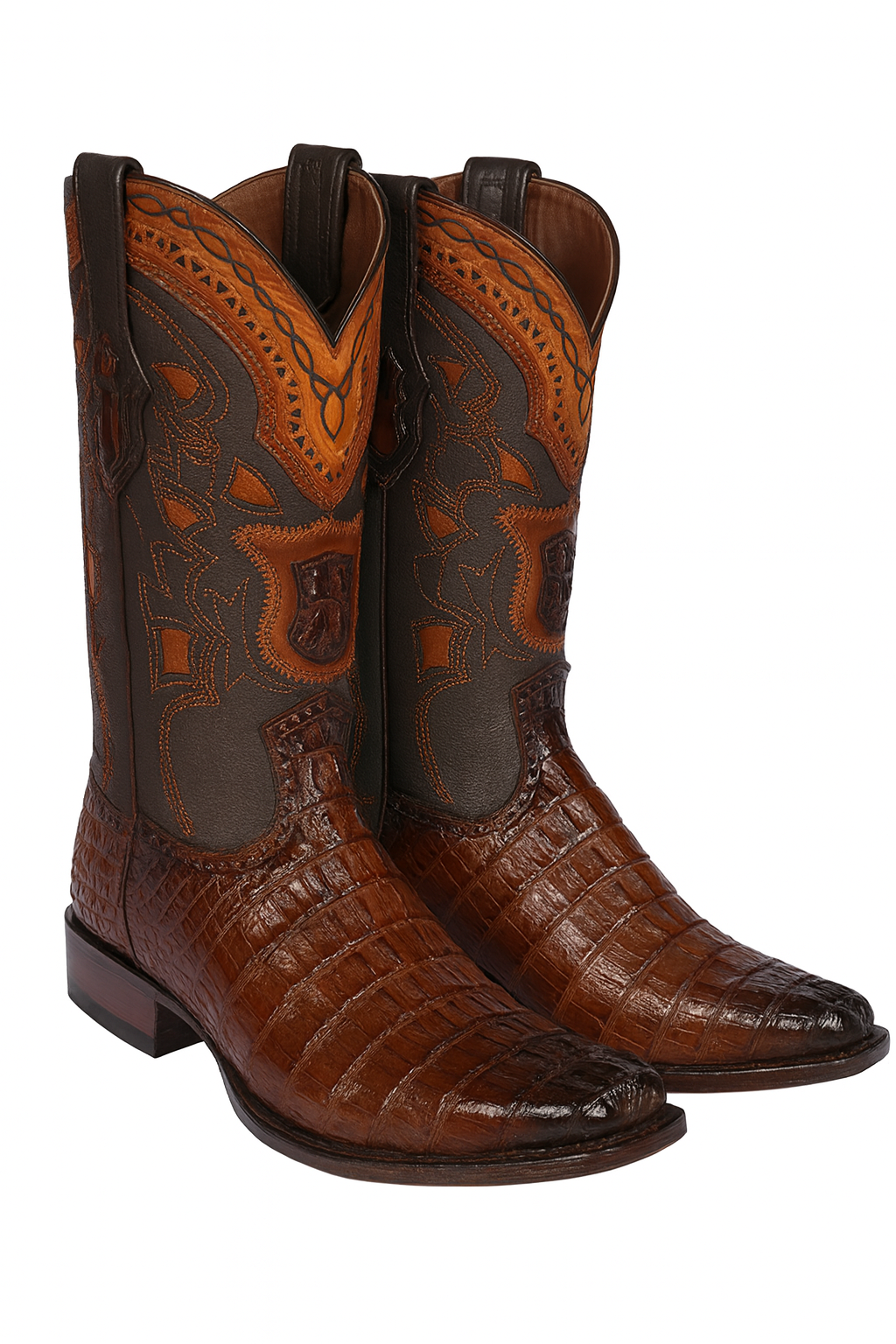 Botas de Cocodrilo Caiman Cola Horma Europea-New Designer Collection - 6