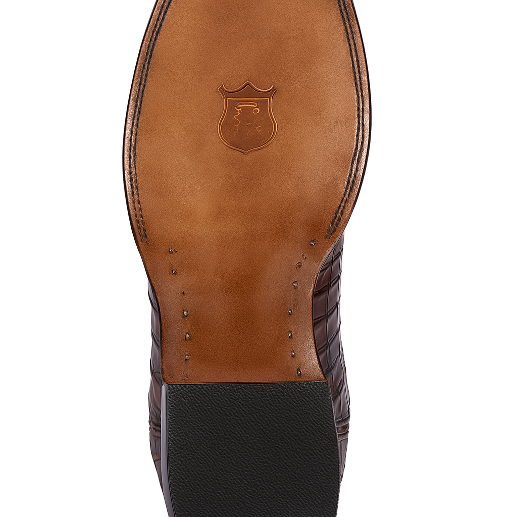 Botas de Cocodrilo Caiman Cola Horma Europea-New Designer Collection - 6