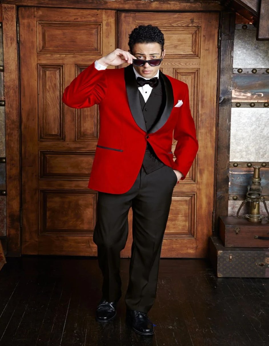 Bradford Red Tuxedo Jacket Separates