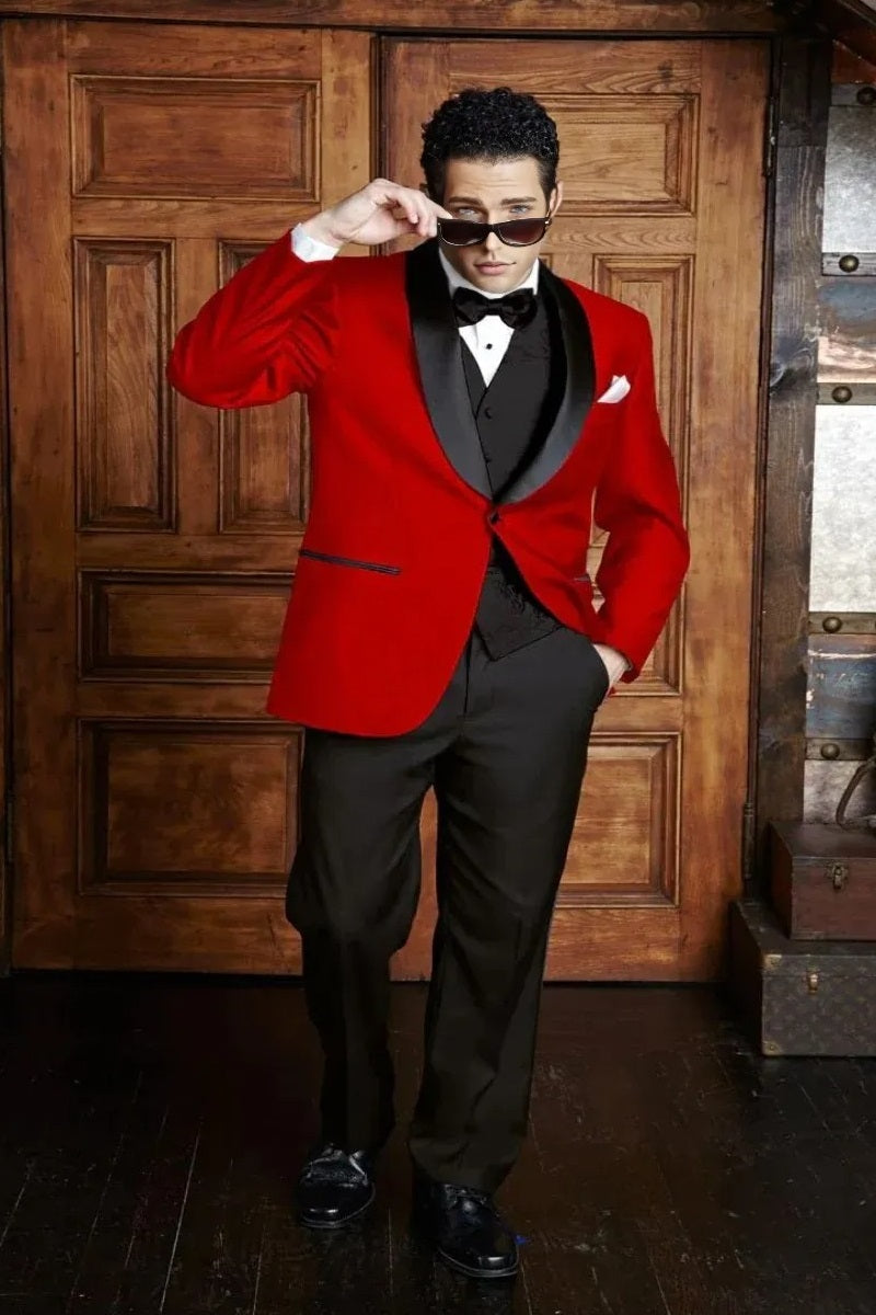Bradford Red Tuxedo Jacket Separates