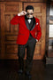 Bradford Red Tuxedo Jacket Separates
