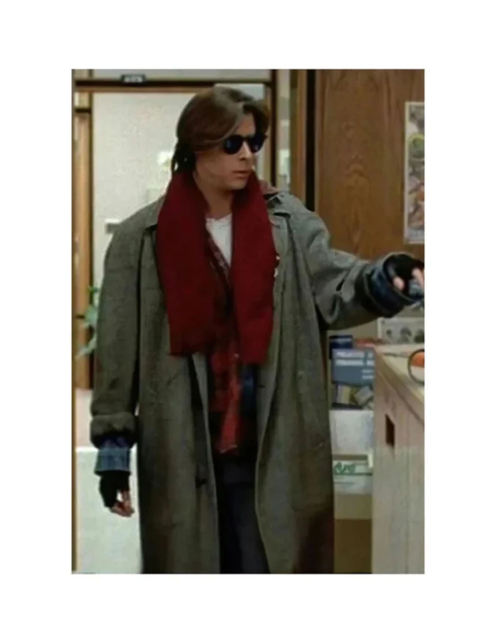 The Breakfast Club Judd Nelson Wool Coat