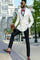 Ivory Double Breasted Tuxedo Dinner Jacket - Cream Off White Dinner Jacket