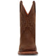 Dan Post Men's Brigston Brown Leather Broad Square Toe Western Boots