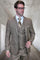 Big and Tall Suit - Bronze Big and Tall Modern Fit 3 PC Suit